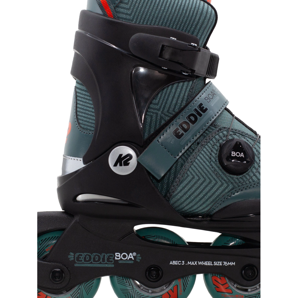 K2 EDDIE BOA Kinder Inlineskates 35
