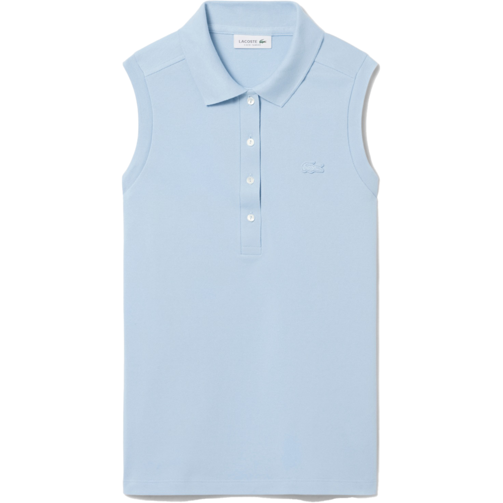LACOSTE Damen Poloshirt ohne Ärmel 36