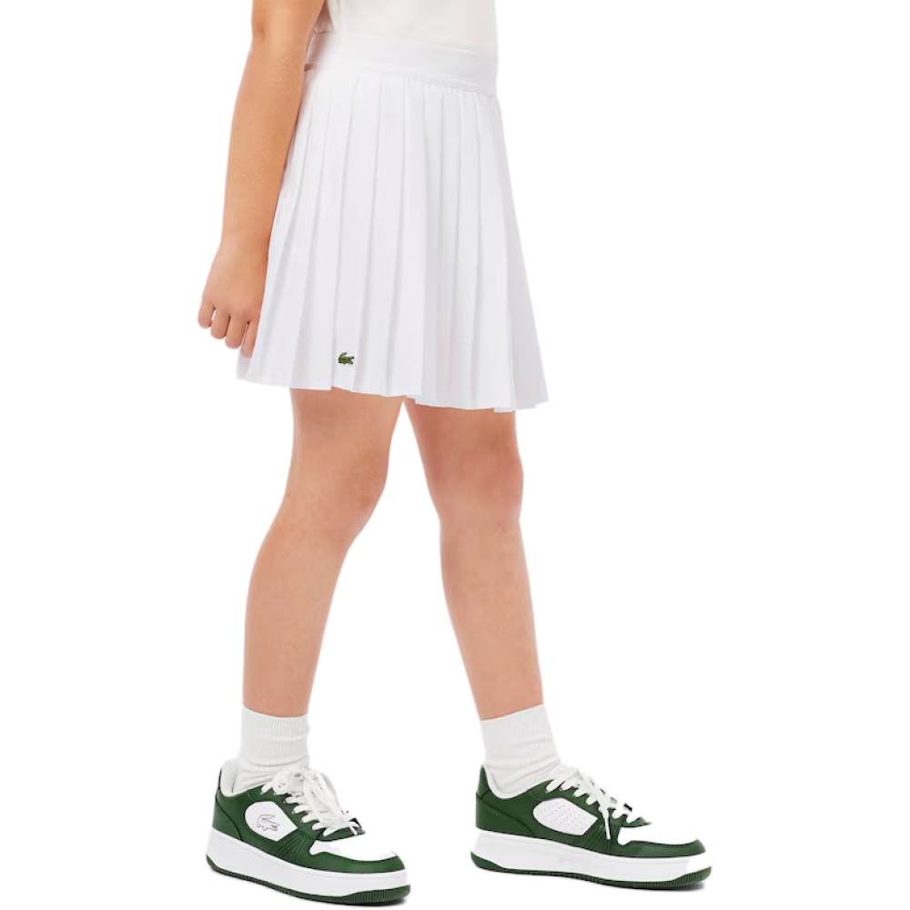 Lacoste Mädchen Tennisrock Jupe weiß 14