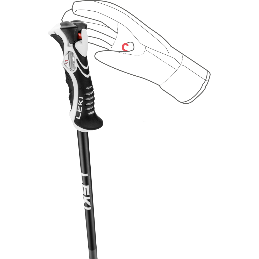 Leki Bold Lite S Skistöcke 120
