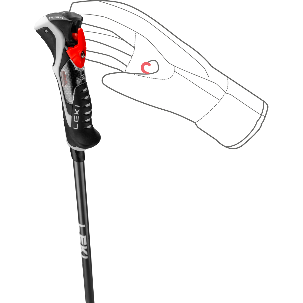 Leki Skistöcke Carbon 14 3D 