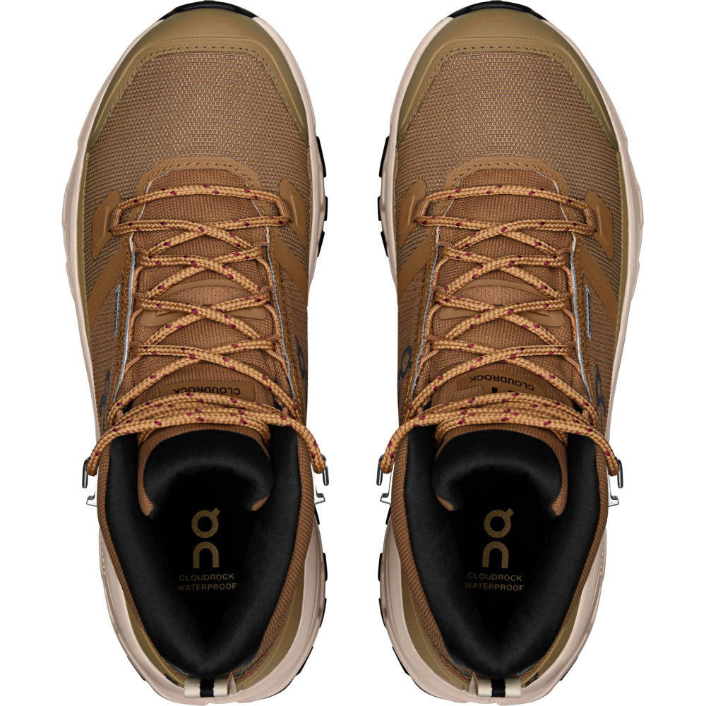 ON Cloudrock Mid Waterproof Damen Wanderschuh 