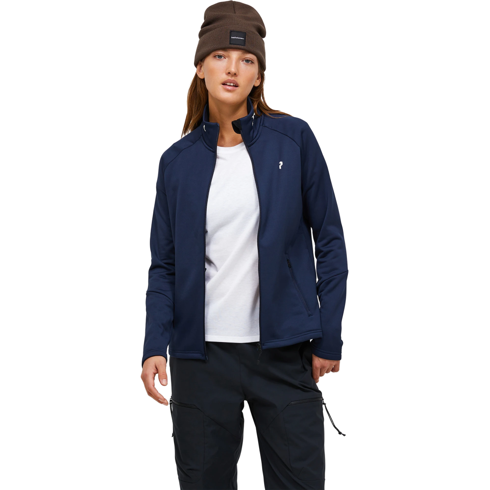 PEAK PERFORMANCE Damen Midlayer Rider Zip-Jacke 