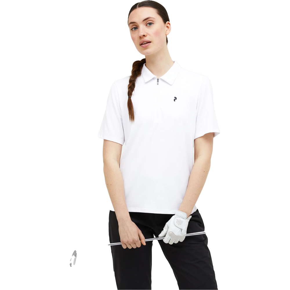 PEAK PERFORMANCE Damen Poloshirt Comfort Zip Polo 