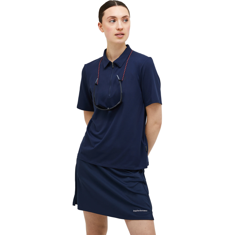 PEAK PERFORMANCE Damen Poloshirt Comfort Zip Polo M