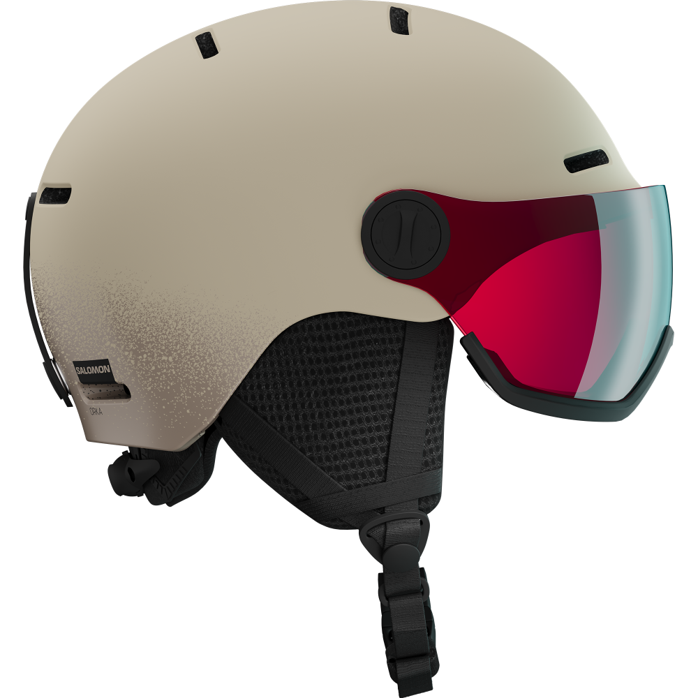 Salomon Orka Visor Kinder Skihelm 