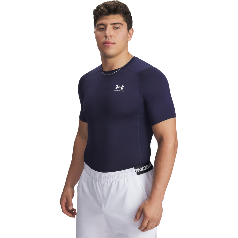 UA HG ARMOUR COMP SS MIDNIGHT NAVY 