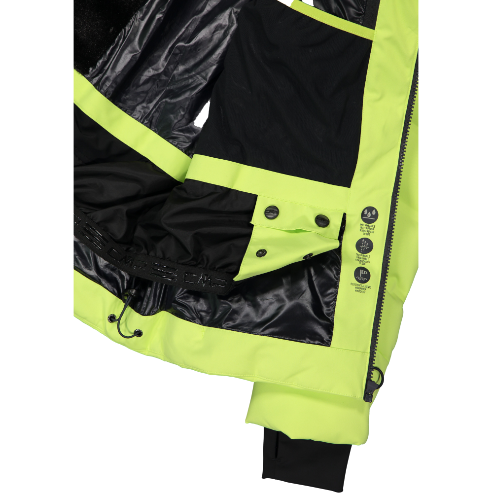 CMP Damen Skijacke mit Schneegamasche 36
