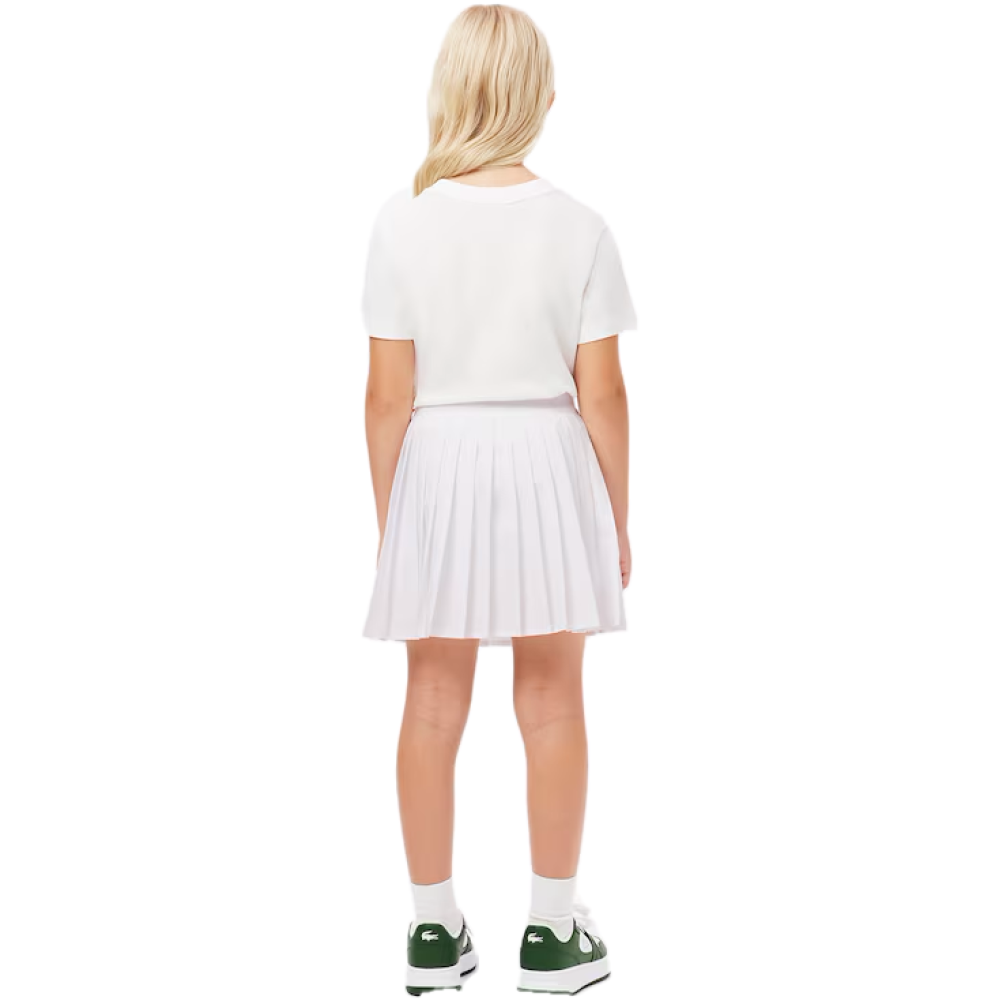 Lacoste Mädchen Tennisrock Jupe weiß 14