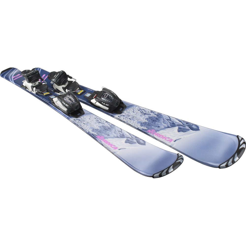 Nordica Team G Ski mit JR 4.5 Bindung Kinder 