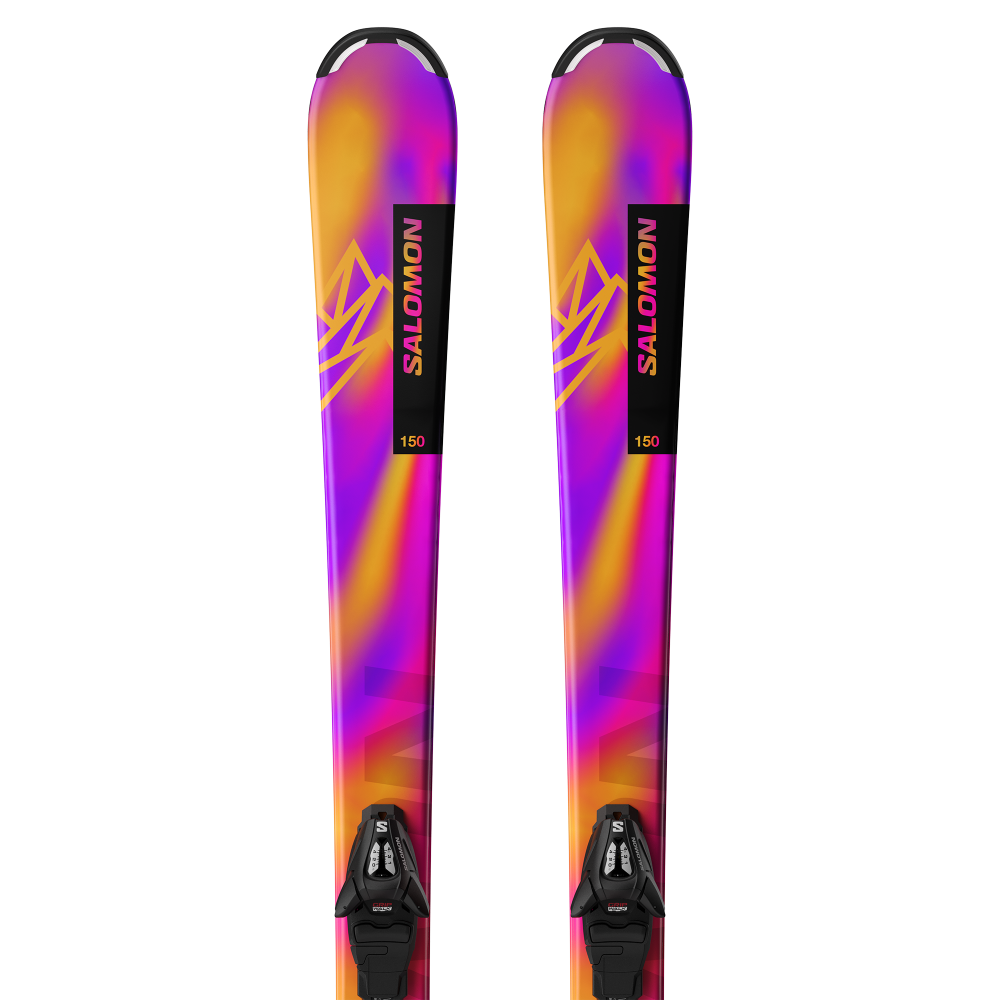 Salomon Kinderski LUX Jr S + C5 GW inkl. Bindung 100