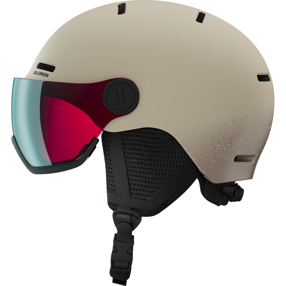 Salomon Orka Visor Kinder Skihelm 