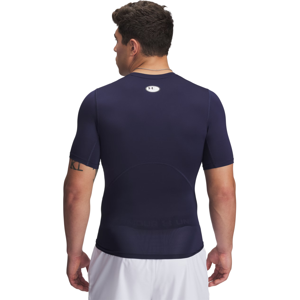 UA HG ARMOUR COMP SS MIDNIGHT NAVY 