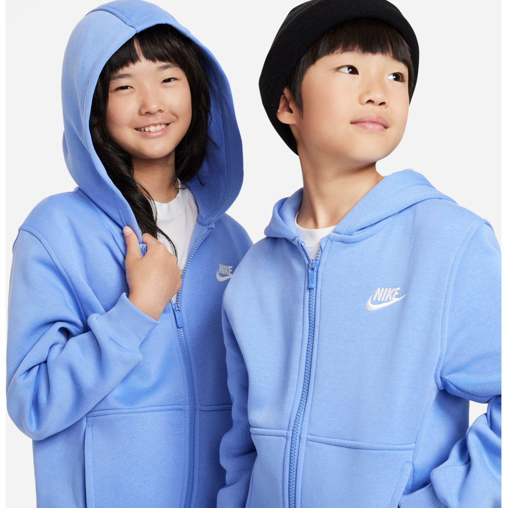 NIKE Club Kinder Fleecejacke S