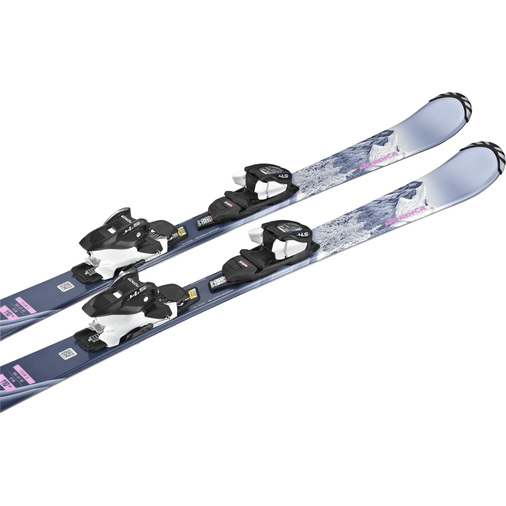 Nordica Team G Ski mit JR 4.5 Bindung Kinder 