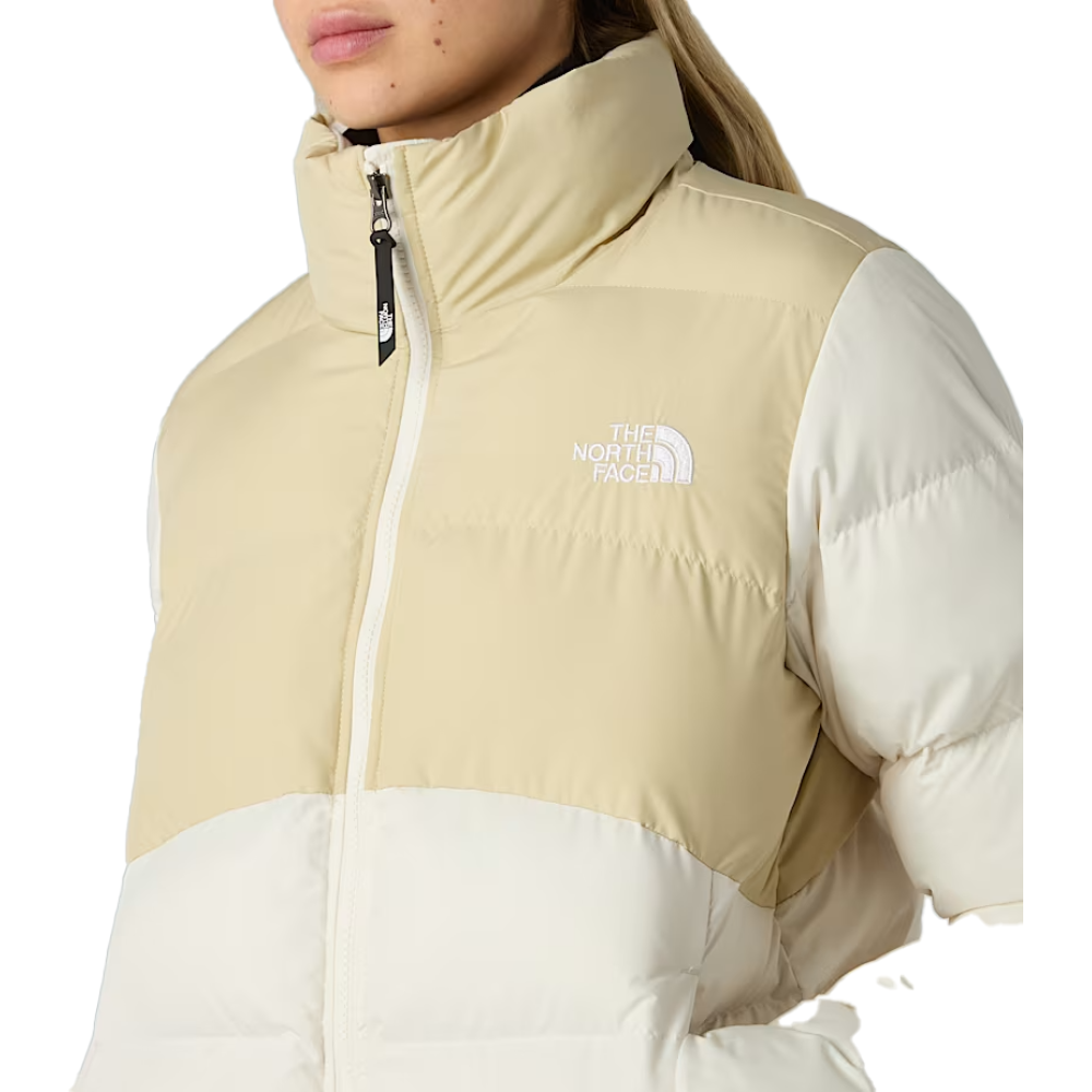 W SAIKURU JACKET GRAVEL/WHITE DUNE 