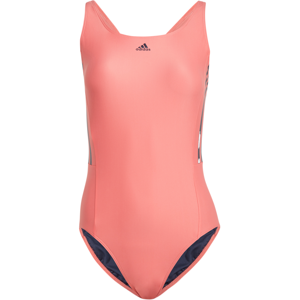 adidas Damen Mid 3-Streifen Badeanzug 38
