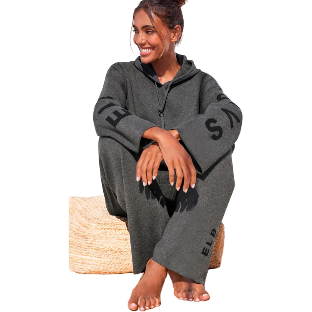 Elbsand Wide Leg Damen Strickhose 