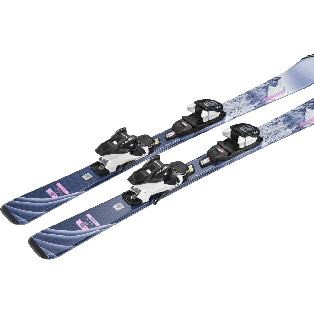 Nordica Team G Ski mit JR 4.5 Bindung Kinder 
