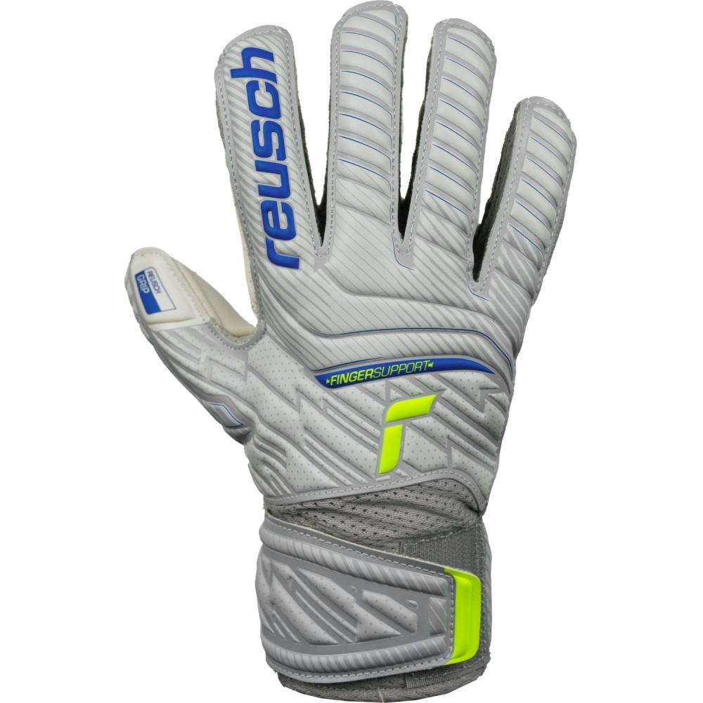 Reusch Attrakt Grip Finger Support Torwarthandschuhe Junior 4,5