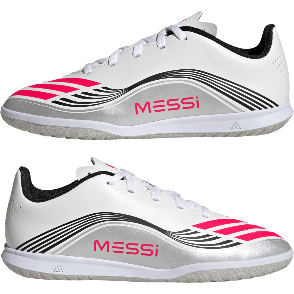 adidas Kinder Hallenfußballschuhe F50 Messi Club IN 5,5