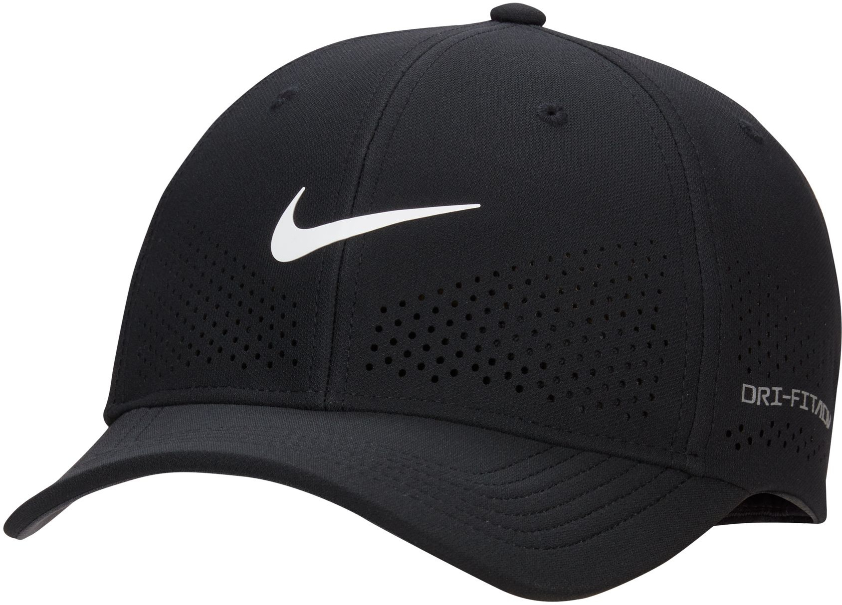 Black nike swoosh cap sales