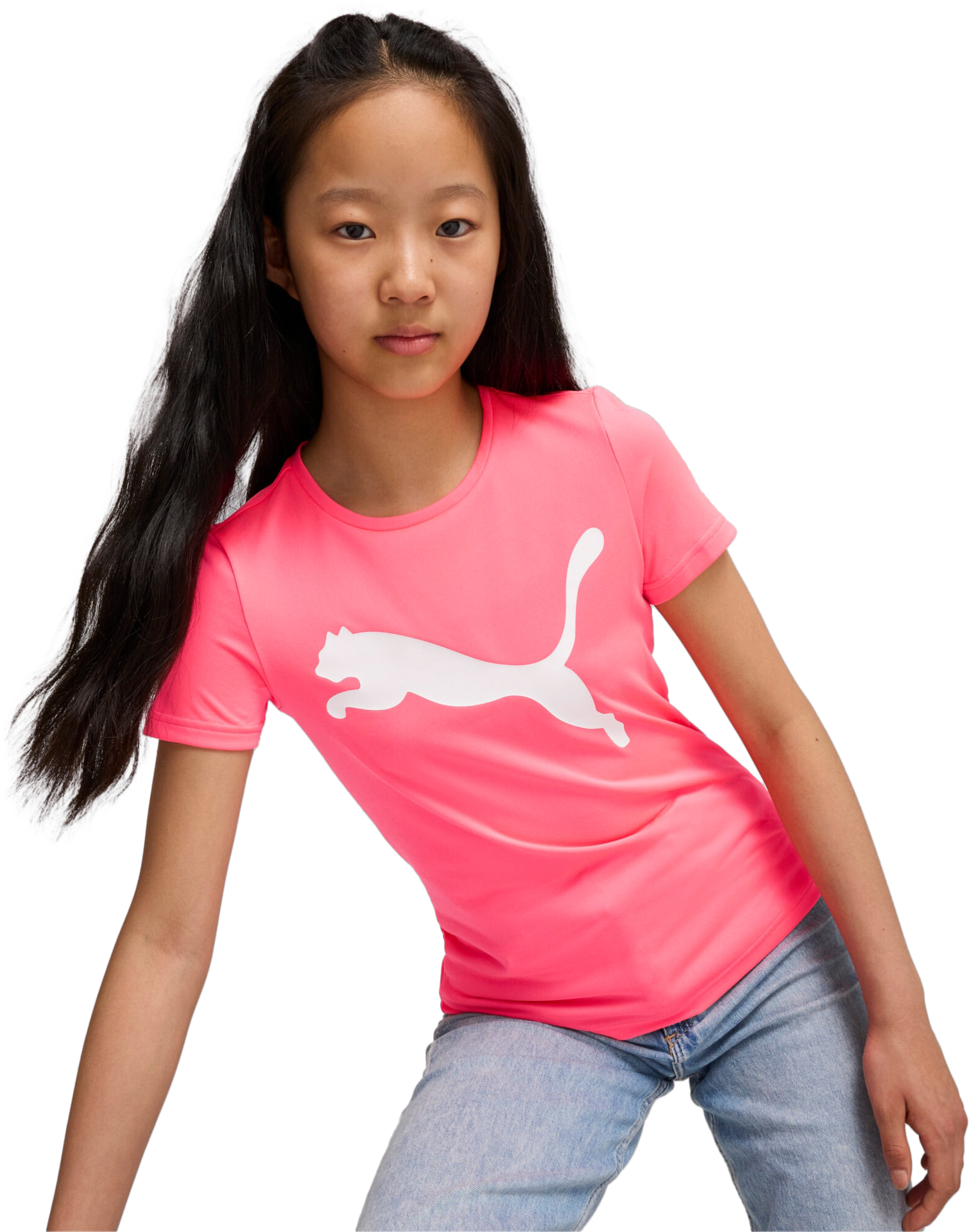 Sport Forster Puma Kinder Sport T Shirt Active Tee schnelle Lieferung